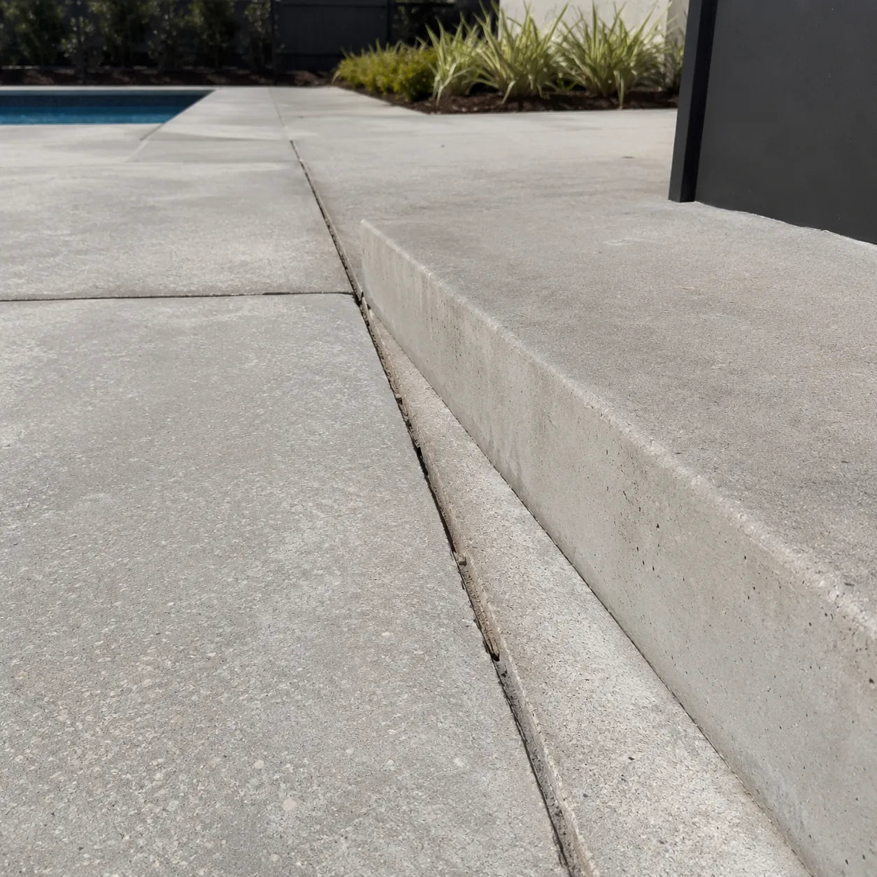 pool side concrete leveling the woodlands